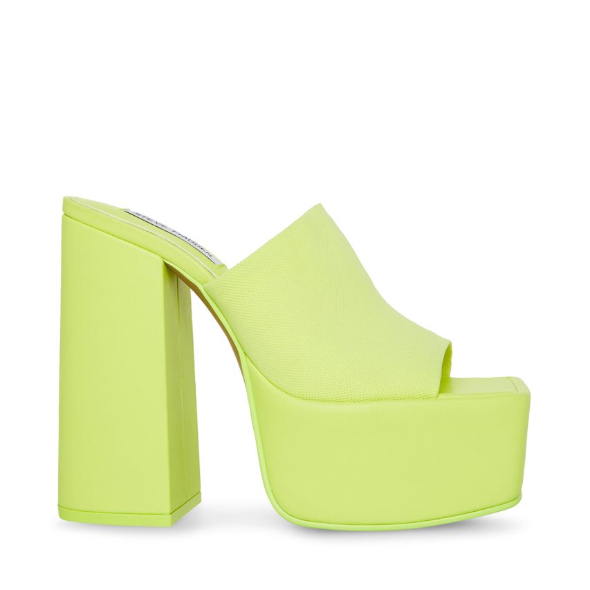 Mulas Steve Madden Tristyn Mujer Verde | ES OB1834